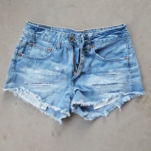American Eagle Outfitters hi-rise shorts
